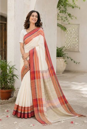 IVORY SUNSET STRIPES